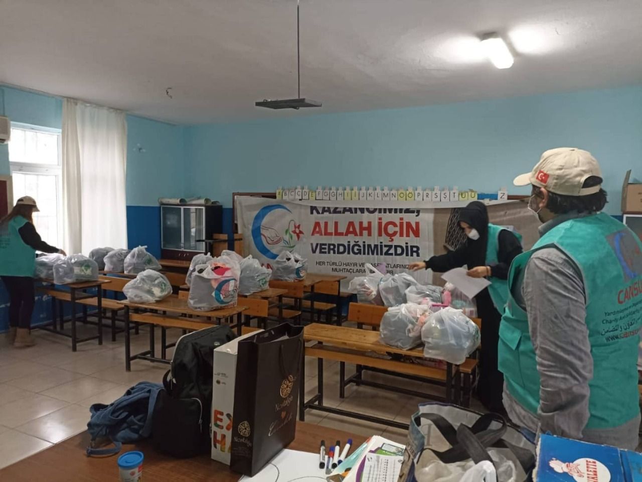 Cansuyu's aid in Anatolia continues...