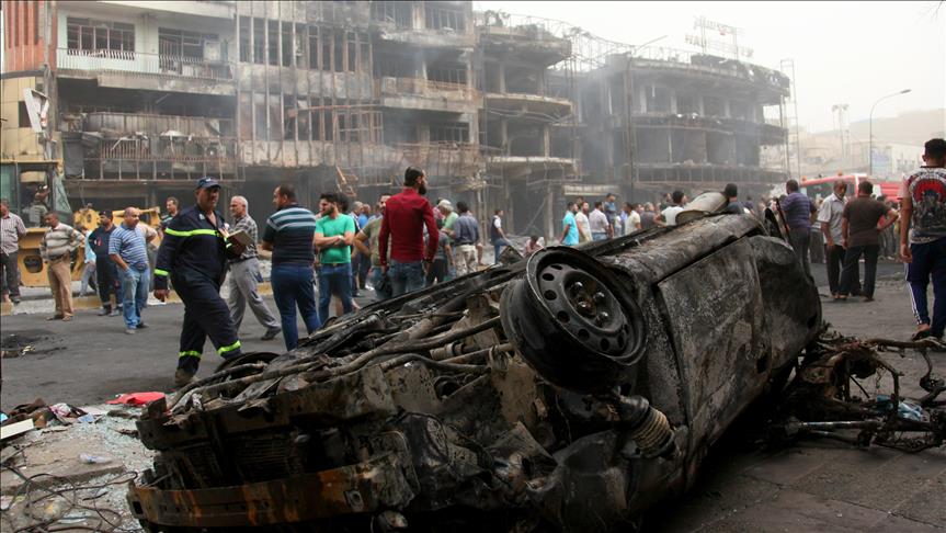 Car bombing kills 2 in Iraqs Baghdad