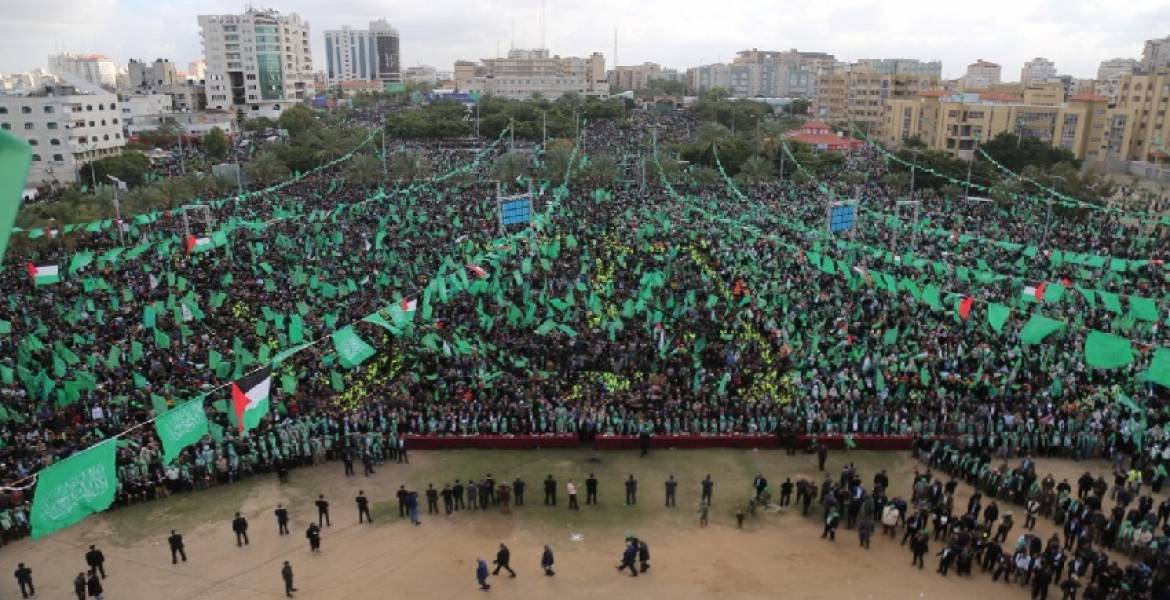 Celebrations of Hamas’ 31st inception anniversary kick off in Gaza