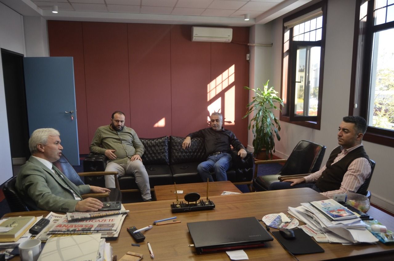 Cem Avşar pays a visit to Milli Gazete