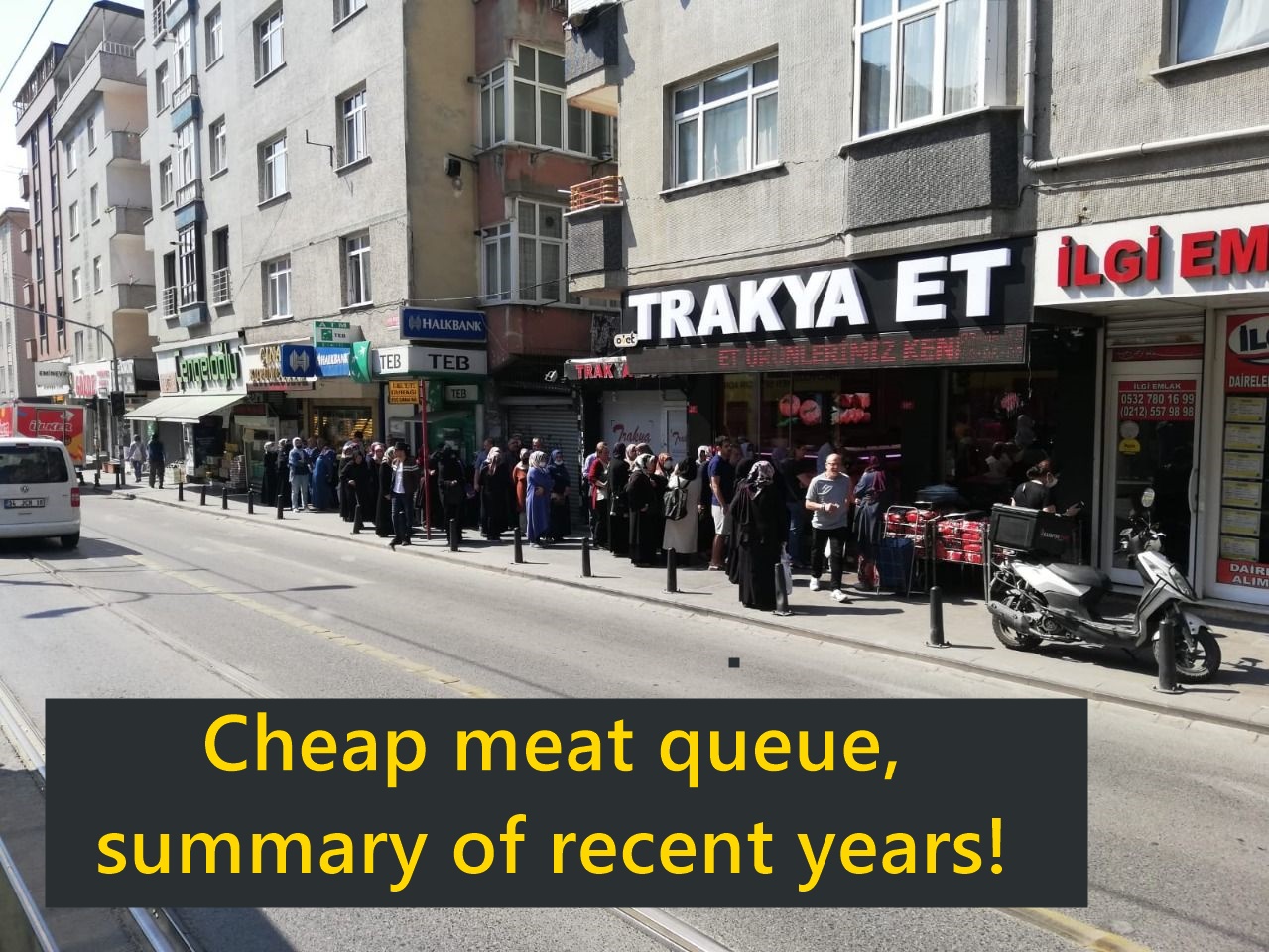 Cheap meat queue, summary of recent years
