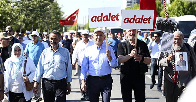 CHP leader rejects criticisms on second day of ‘justice march’