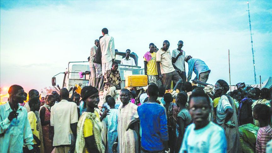 Civil war in Sudan displaced 2,5 million people