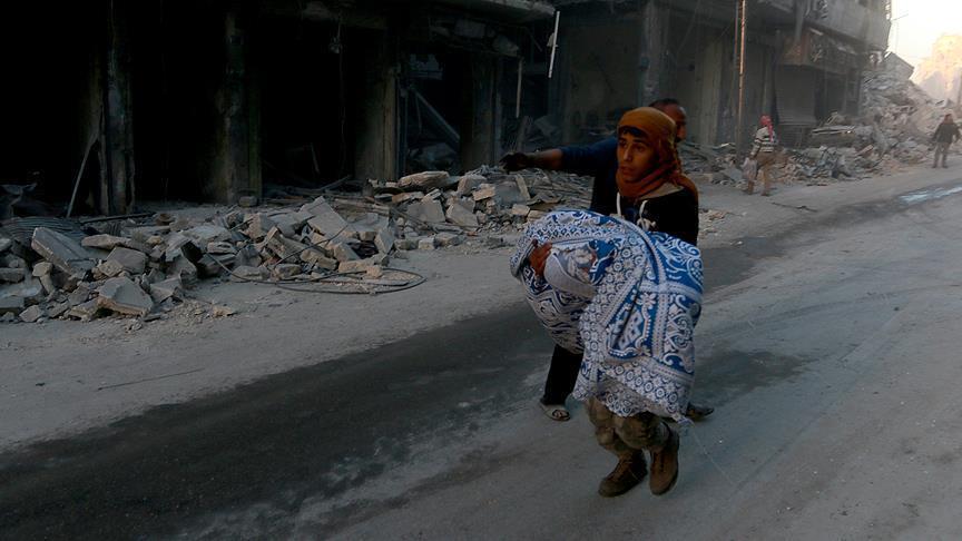 Cluster bomb attack kills 4 in Syria’s Aleppo
