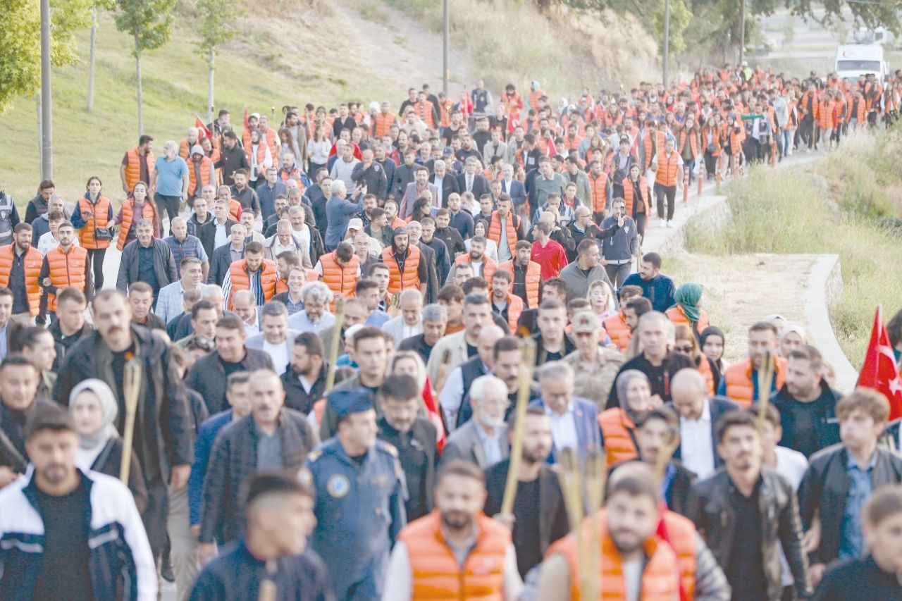 'Conquest March' held on the occasion of the 1384th anniversary of the conquest of Diyarbakır