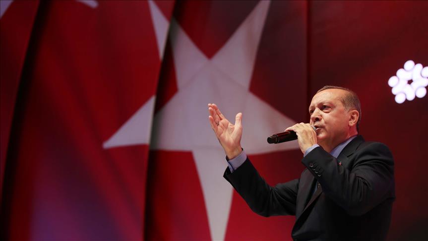 Daesh, PKK, FETO all trying to hurt Turkey: Erdogan