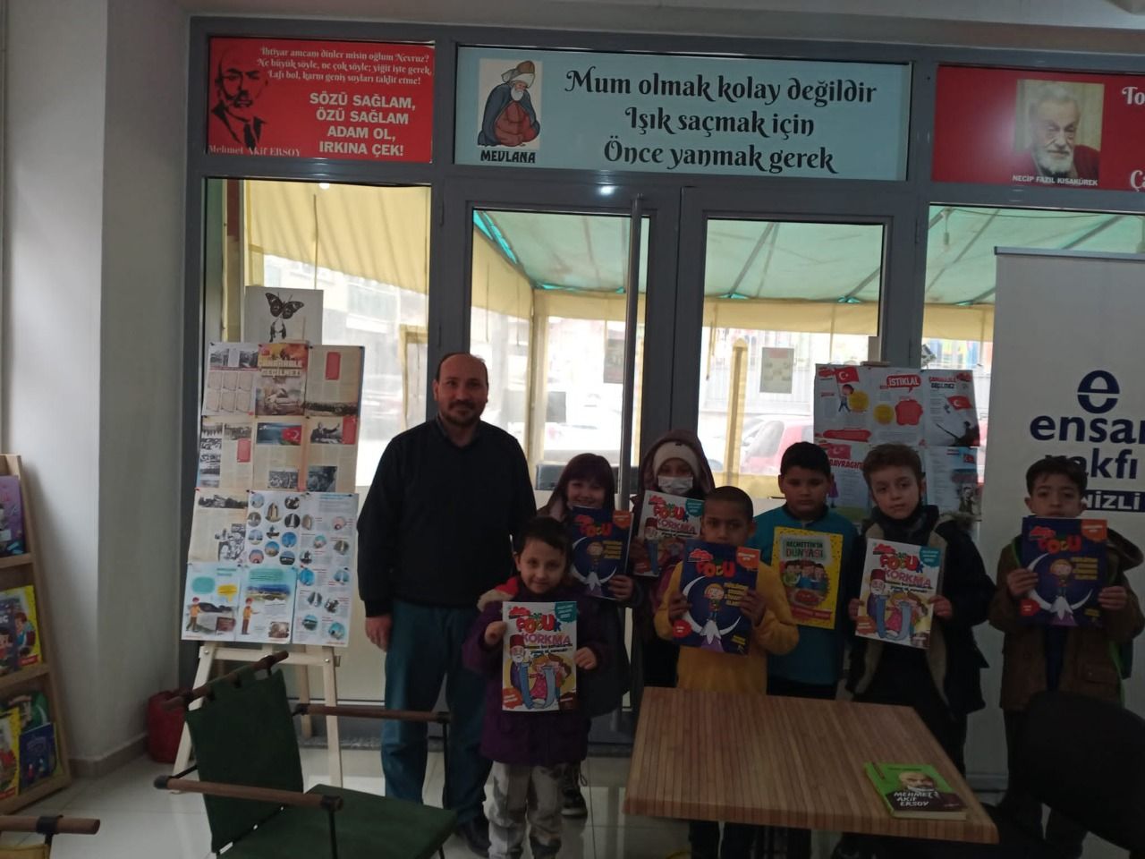Denizli Branch of Maaile and Milli Çocuk Magazines organized a meaningful photography exhibition in Denizli