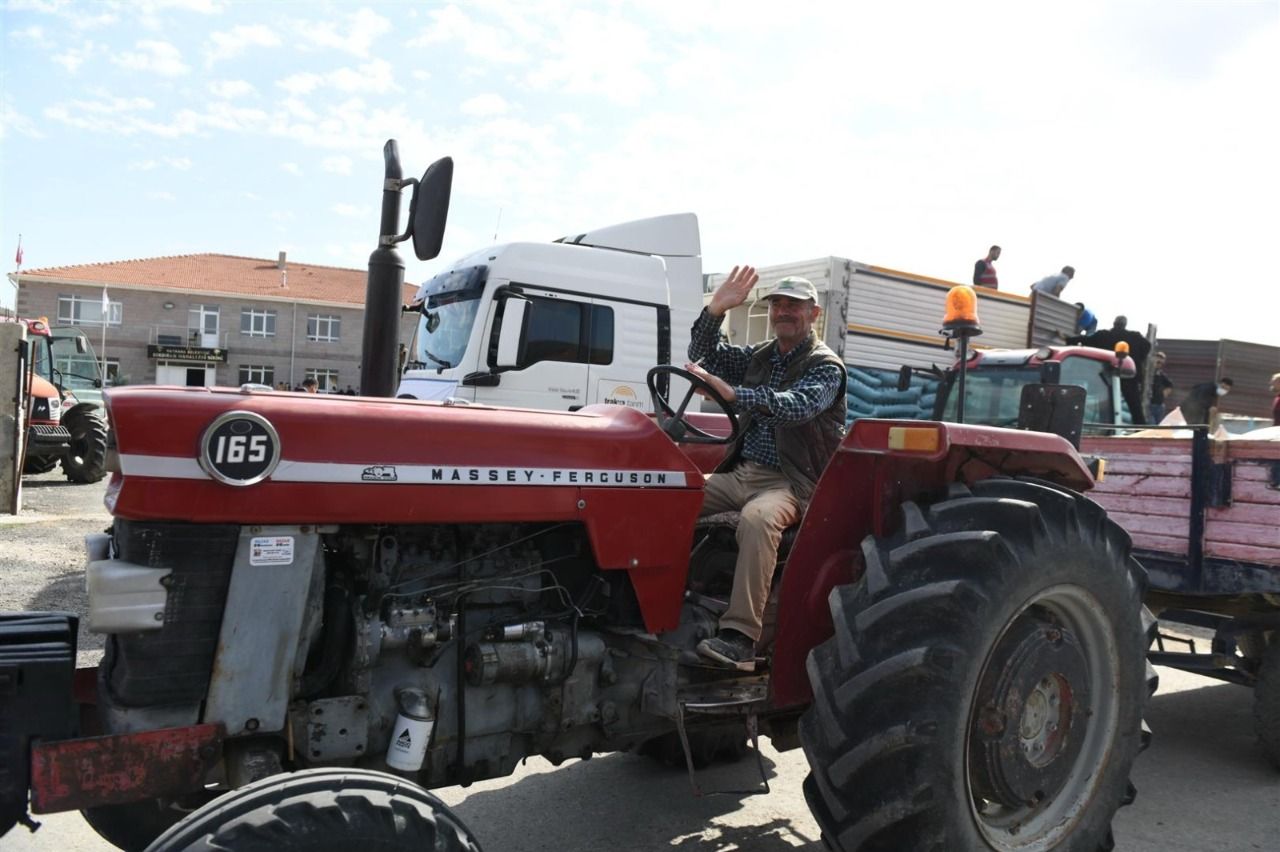 Diesel support from Ankara Metropolitan Municipality to farmers!
