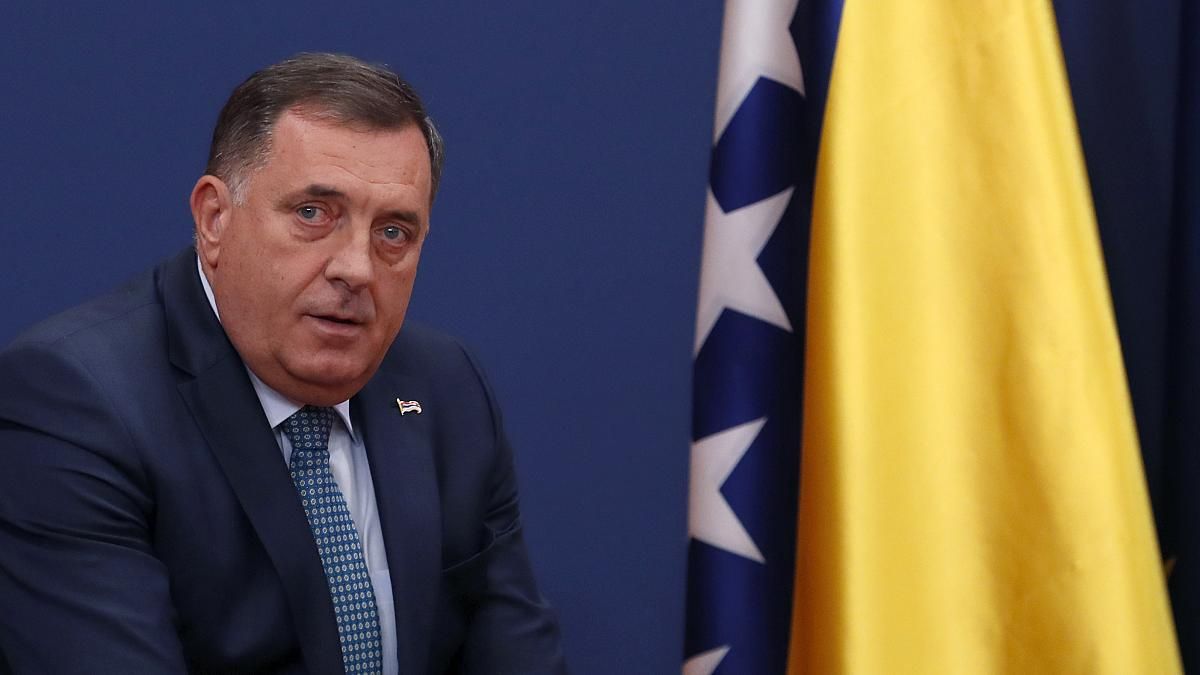 The head of the unrest: Dodik