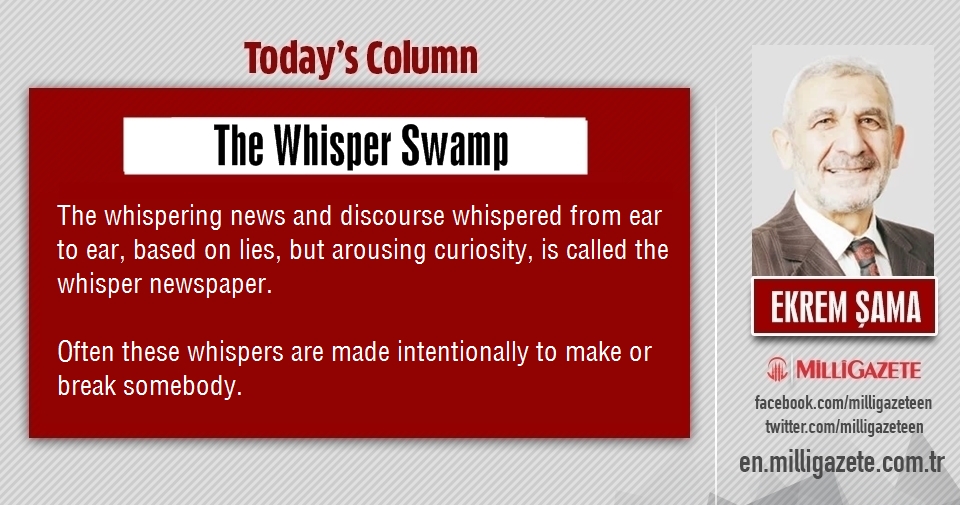 Ekrem Şama: "The whisper swamp"