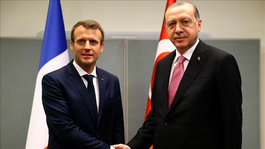 Erdogan, Macron discuss Sochi summit, Syria on phone