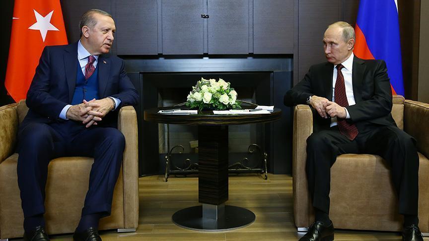 Erdogan, Putin exchange views on US Jerusalem decision