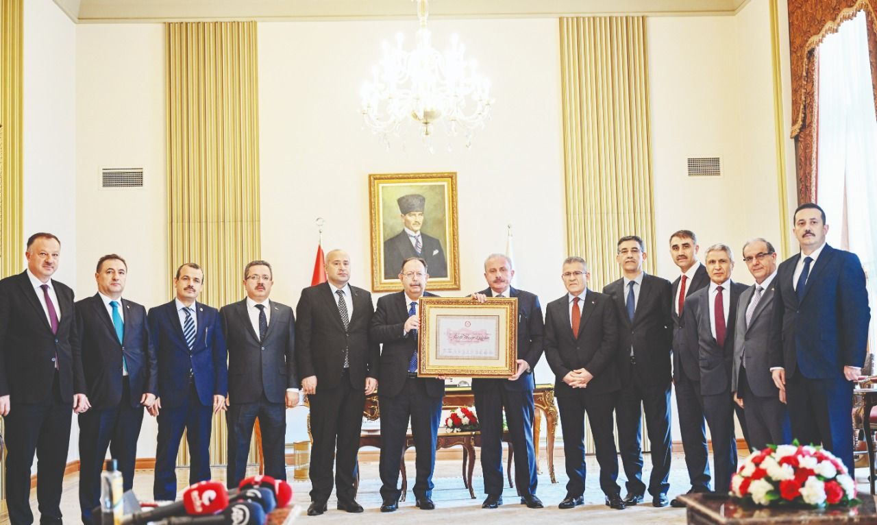 Erdoğans mandate given to Parliament Speaker
