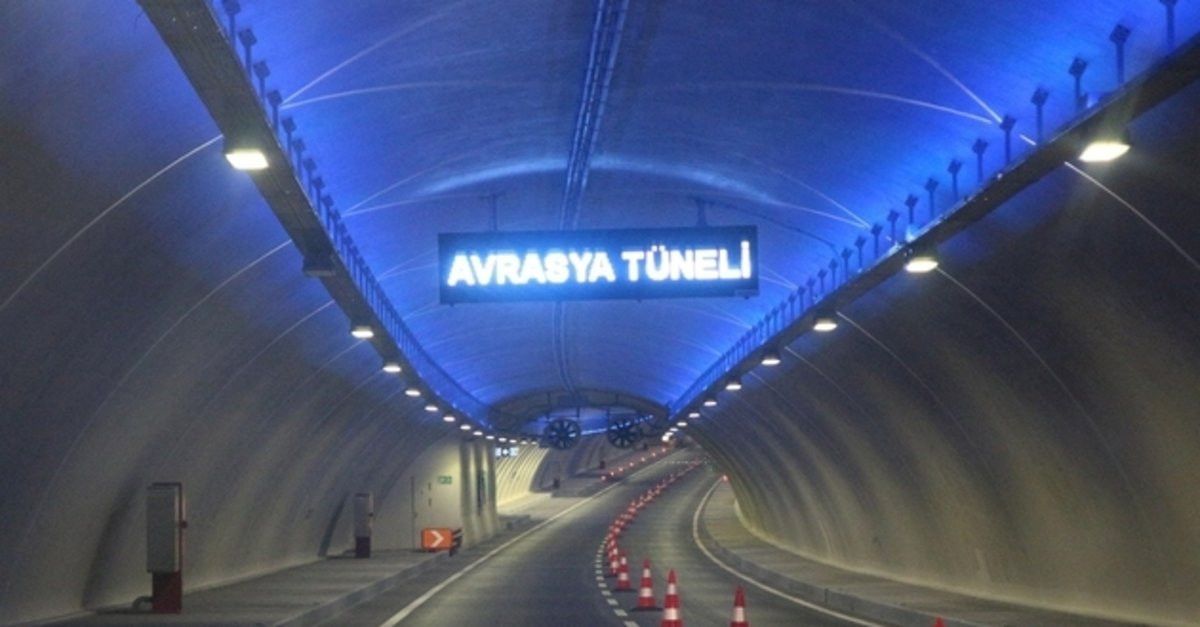 Eurasia Tunnel toll raised 26 percent in Istanbul