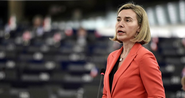 EUs Mogherini lobbies US Congress to save Iran nuclear deal amid Trump opposition