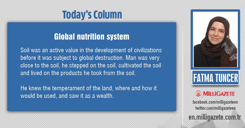 Fatma Tuncer: "Global nutrition system"
