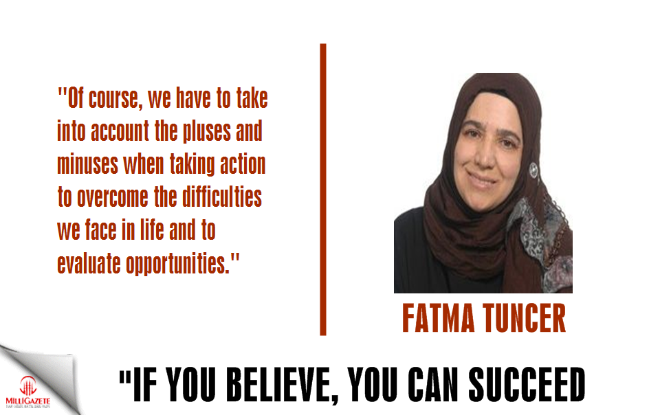 Fatma Tuncer: "If you believe, you can succeed"