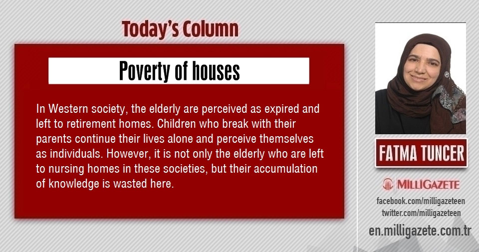 Fatma Tuncer: "Poverty of houses"