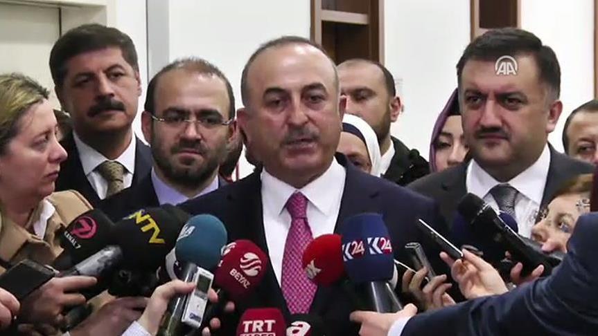 FM Cavusoglu: Turkey will hit PKK/PYD in Manbij unless it retreats