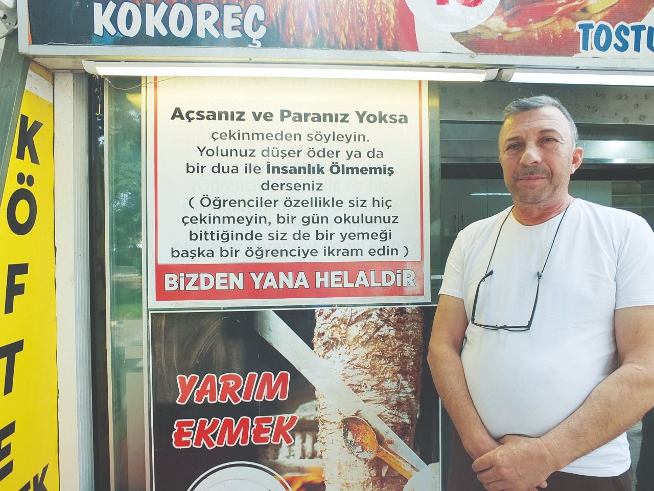 Free food for those who don't have money