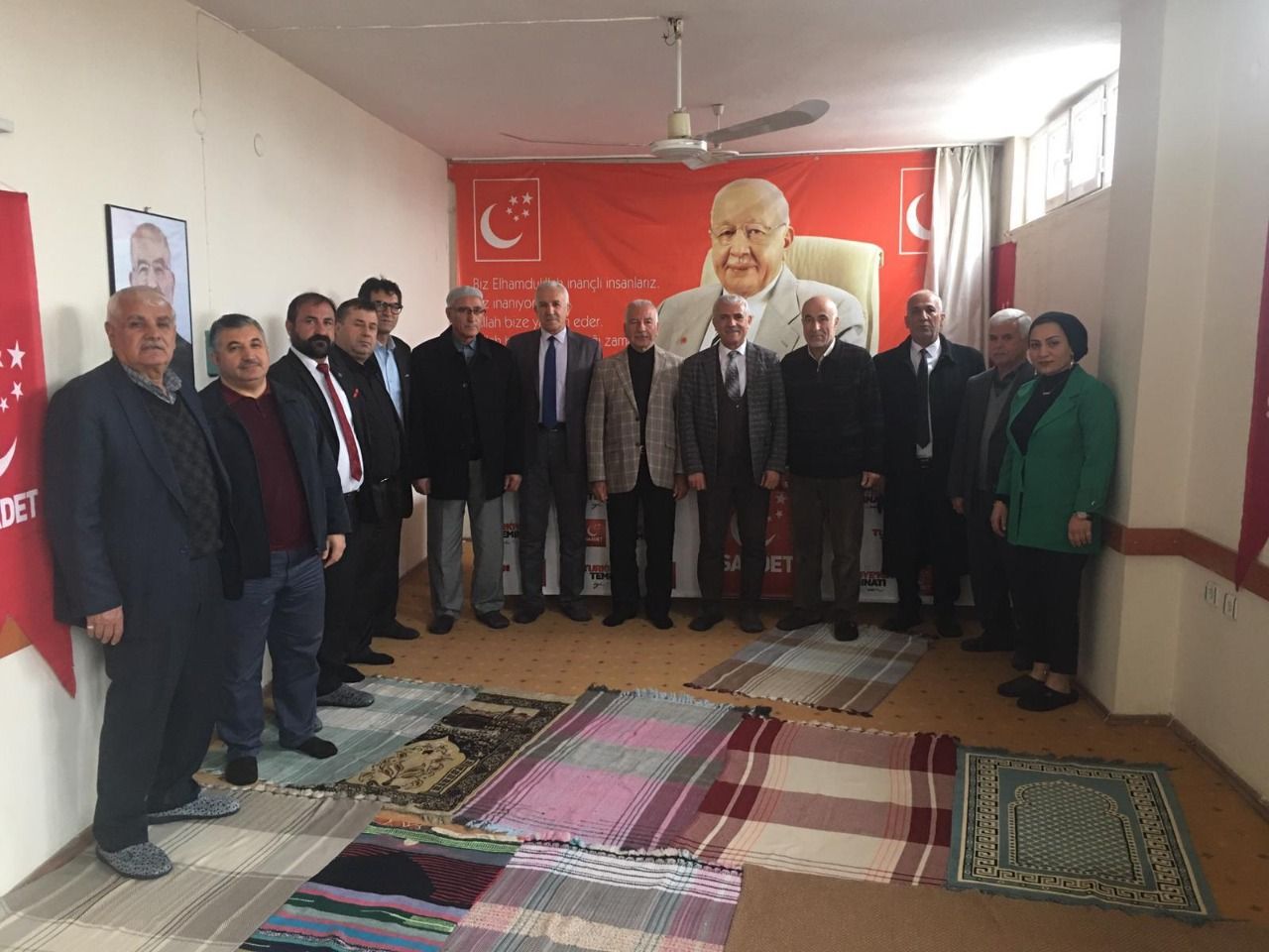 Future Party pays a visit to the Saadet Party