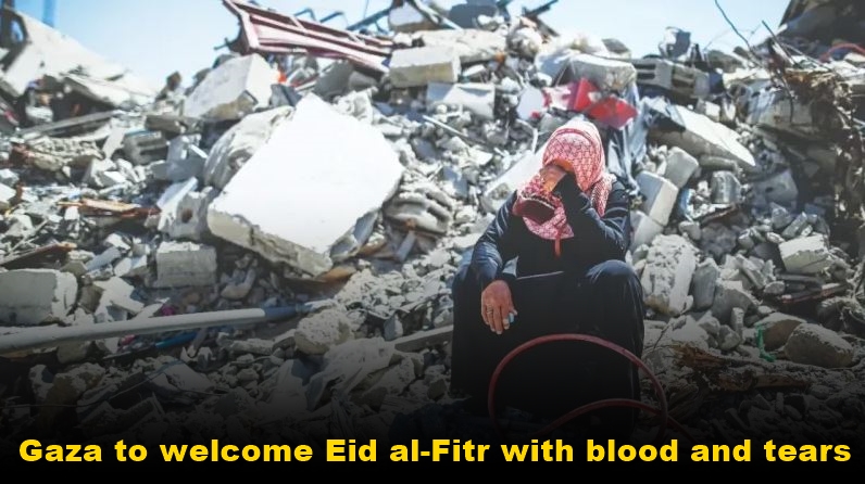 Gaza to welcome Eid al-Fitr with blood and tears