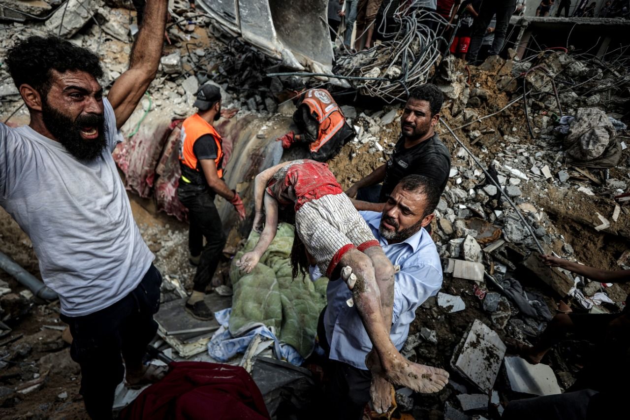 Gaza's death toll soars to 6,546 amid terrorist Israeli airstrikes