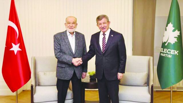 Gelecek Party Chairman visits Saadet Party Leader Karamollaoğlu