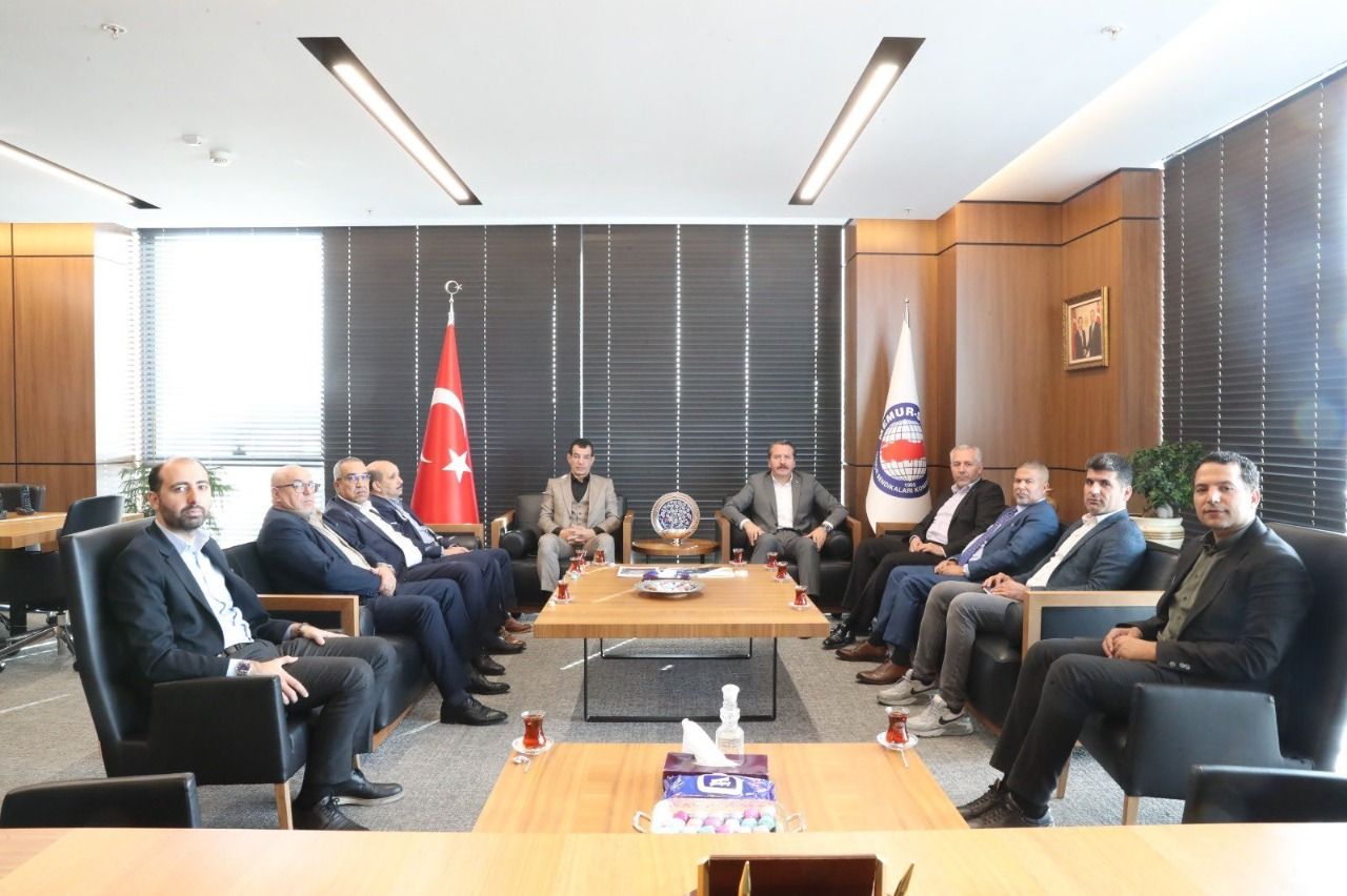 General Union of Algerian Workers visits Turkey's 'Memur-sen' labour union