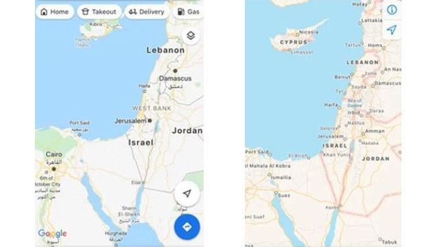 Google and Apple delete Palestine from the map!