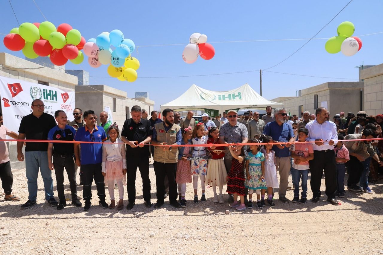 Human Rights and Freedoms (IHH) Humanitarian Relief ensures warm home to 96 families