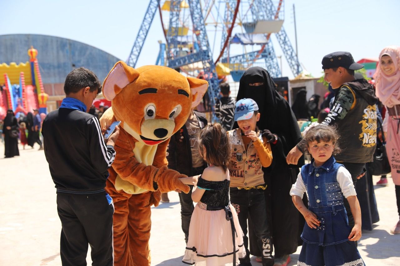 IHH organized an orphan festival in Azez