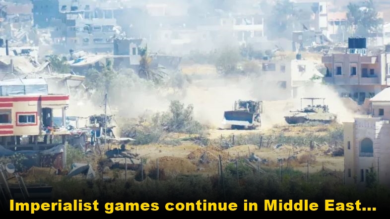 Imperialist games continue in Middle East...