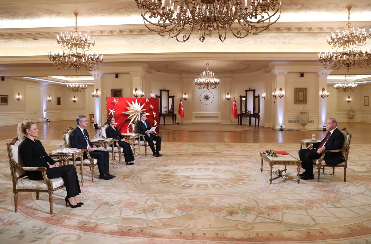 Interesting statements from Erdogan: 