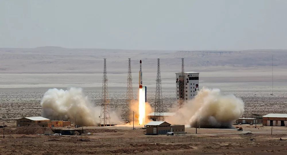 Iran launches its first military satellite