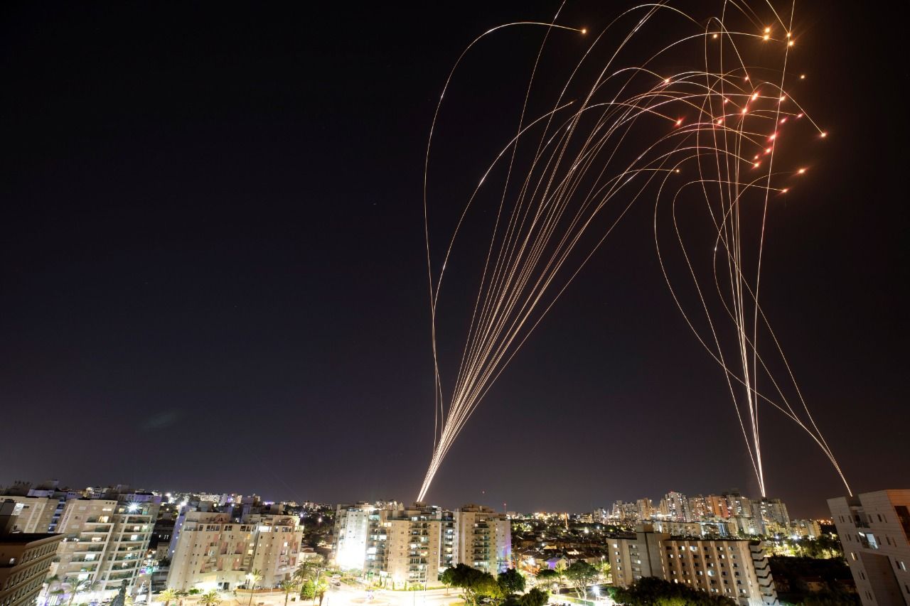 Iron Dome collapsed on Zionoist' heads!