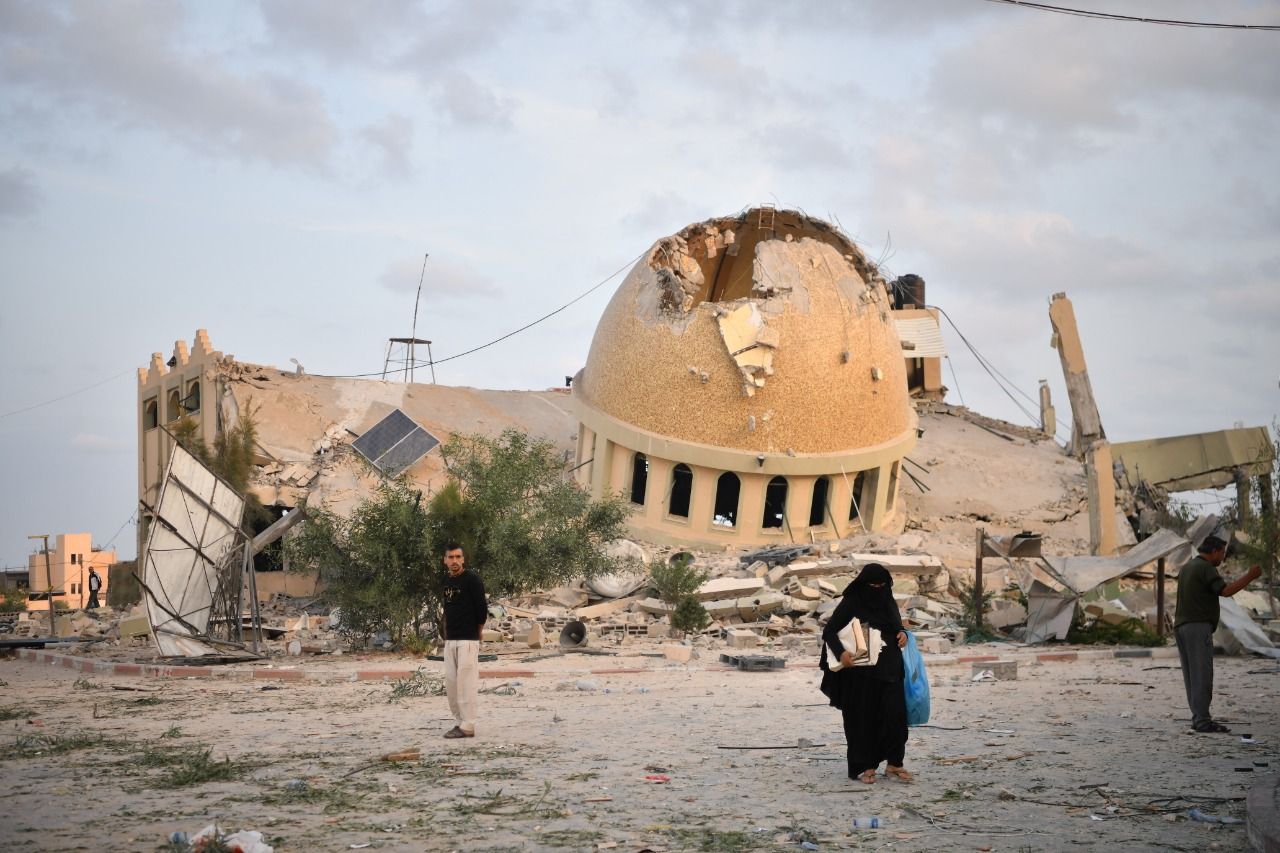 Israel has now destroyed 33 mosques in Gaza