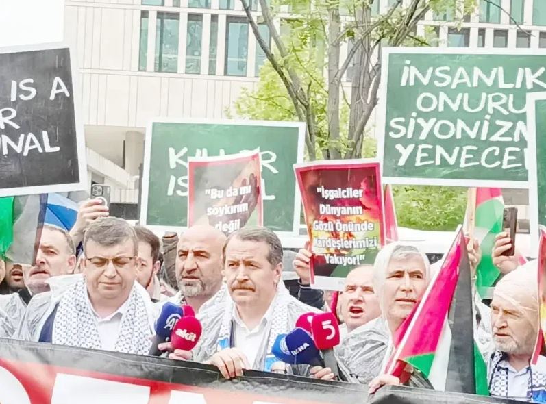 Israel's attack protested in Ankara