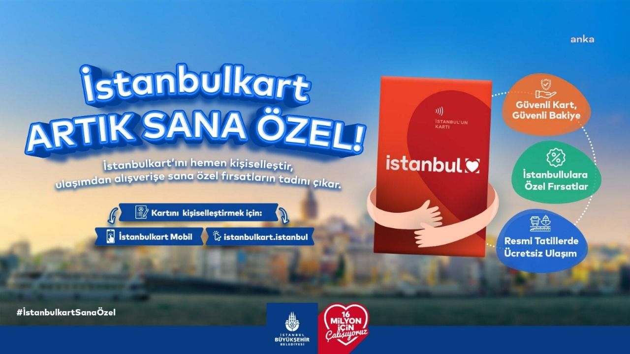 Istanbulkart personalized