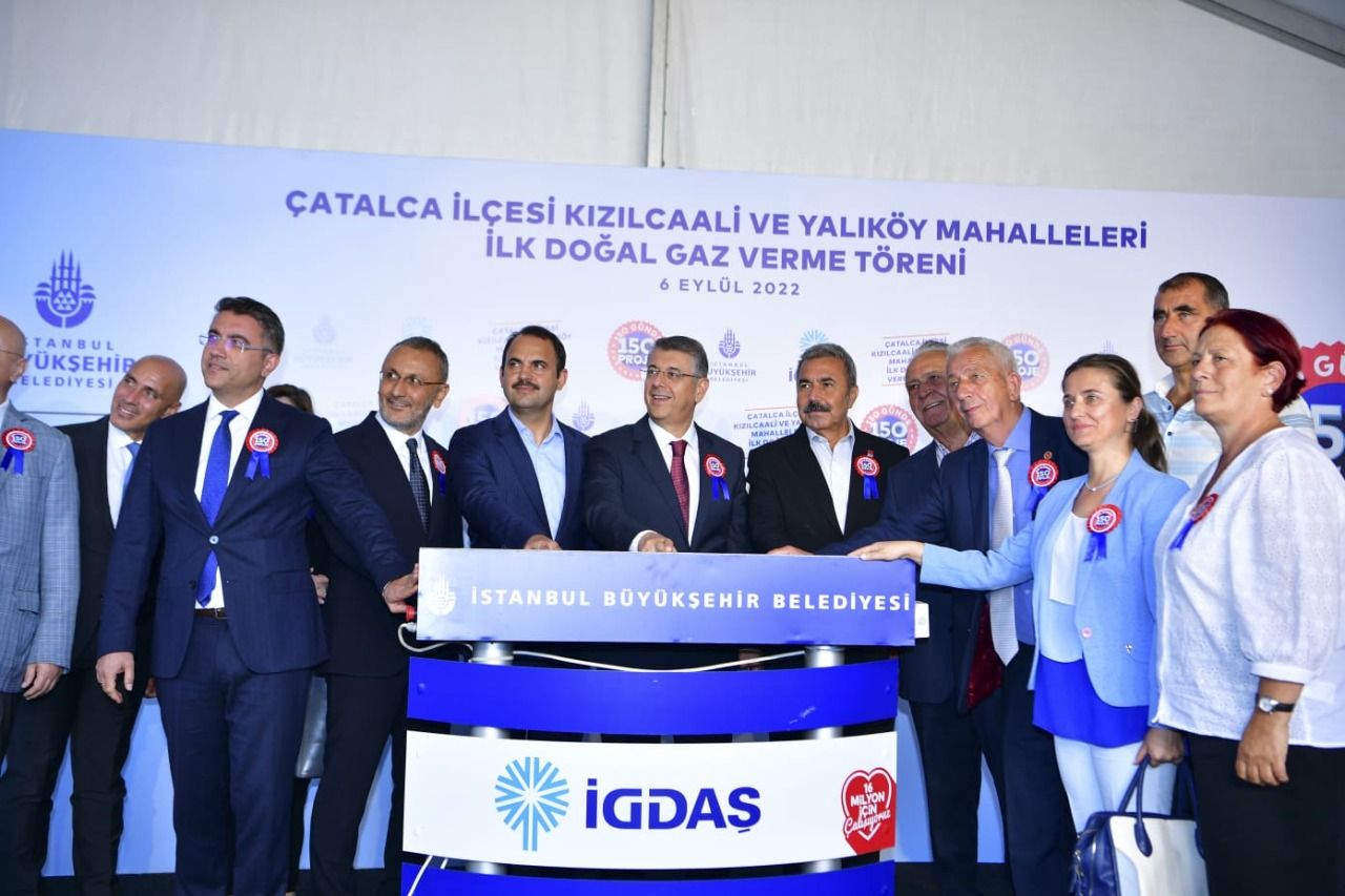 Istanbul's edge neighborhoods get natural gas