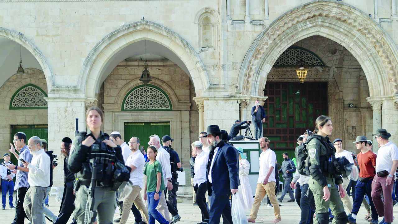 Jews raid Masjid al-Aqsa once again