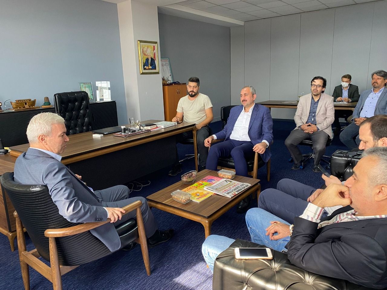 Justice Minister Gül visits Milli Gazete