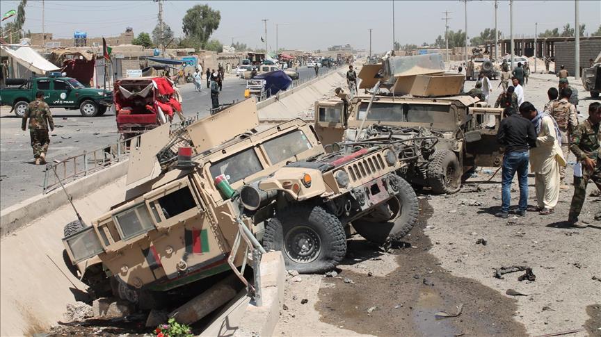 Kabul blast targets NATO contractor convoy, 4 injured
