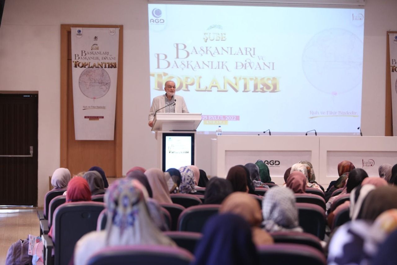 Karamollaoğlu attends the AGD Ladies Commission meeting