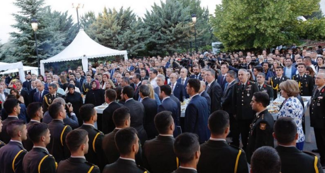 Karamollaoğlu attends the 'Azerbaijan National Day' reception