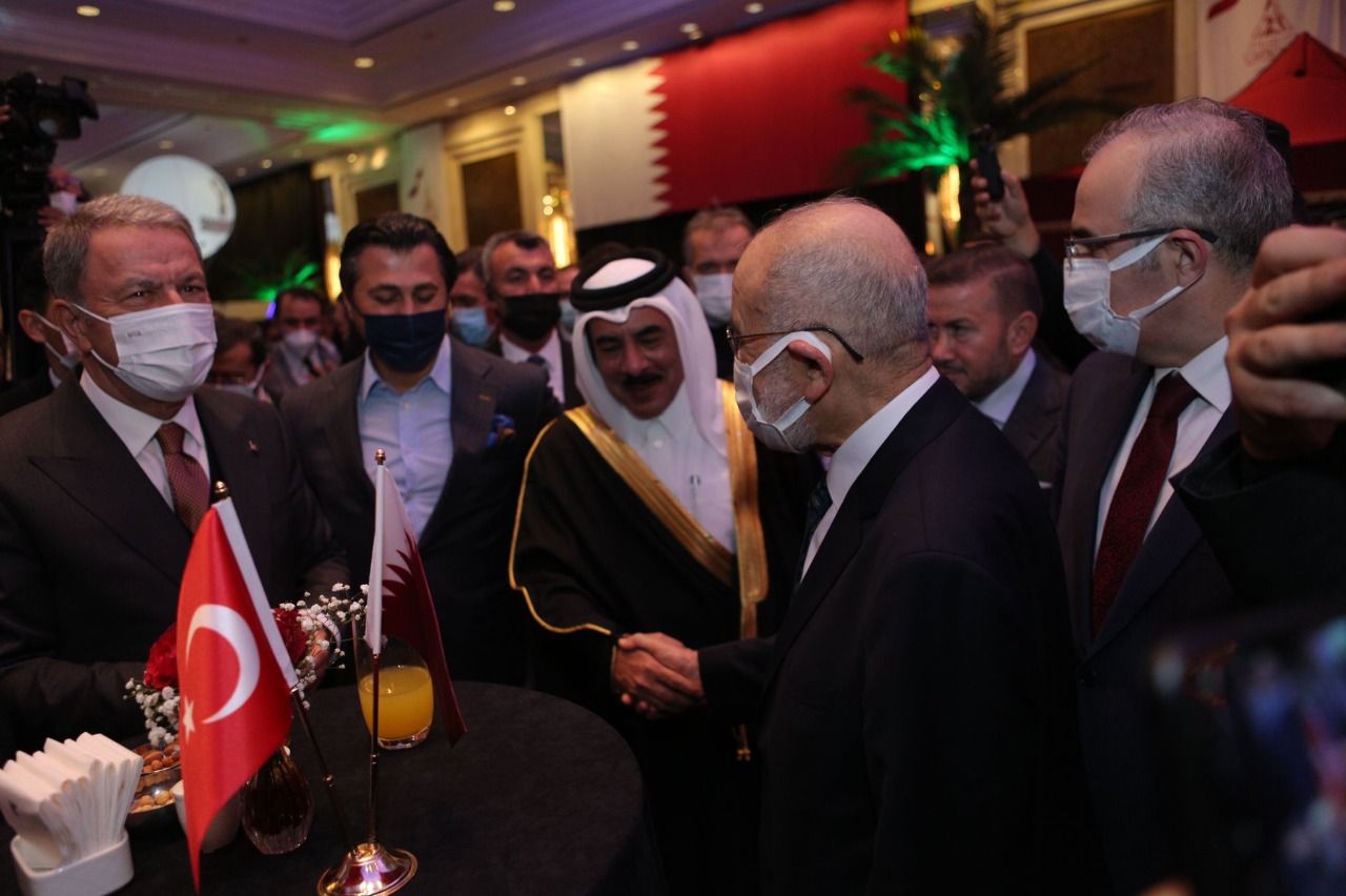 Karamollaoğlu attends the Qatar National Day reception