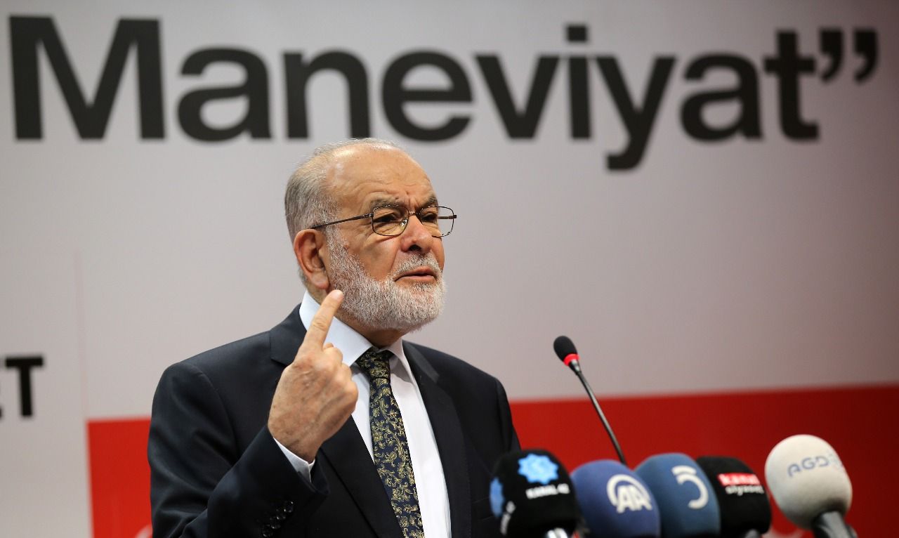 Karamollaoglu criticizes treasury aid to four parties