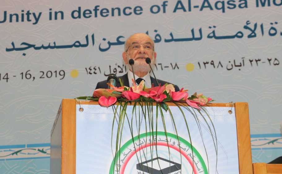 Karamollaoğlu: "Future of Palestine is the future of Islamic world"