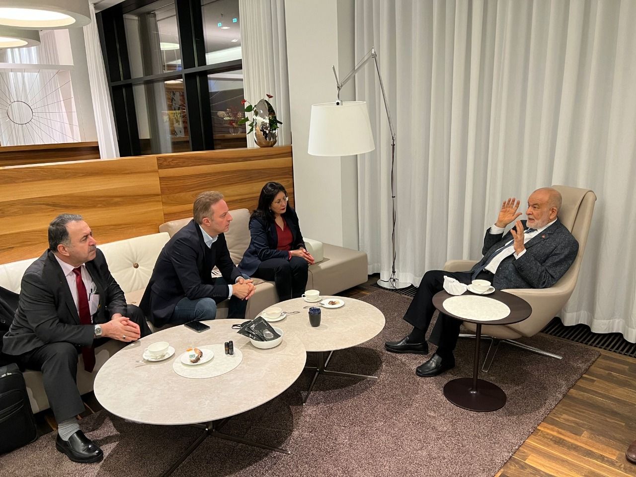 Karamollaoğlu is meeting with the organization in Europe today