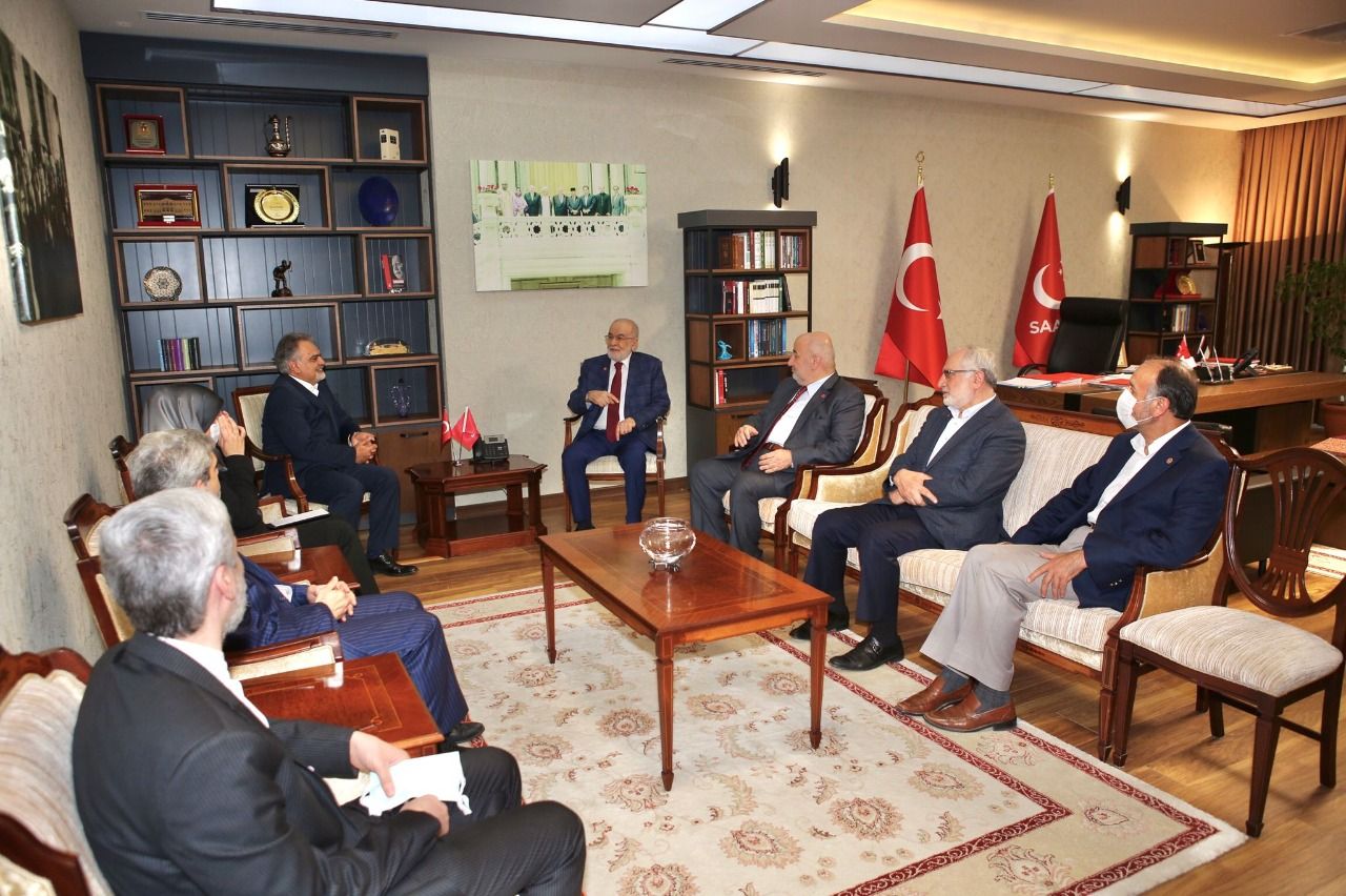 Karamollaoğlu met Iranian Ambassador for iftar dinner
